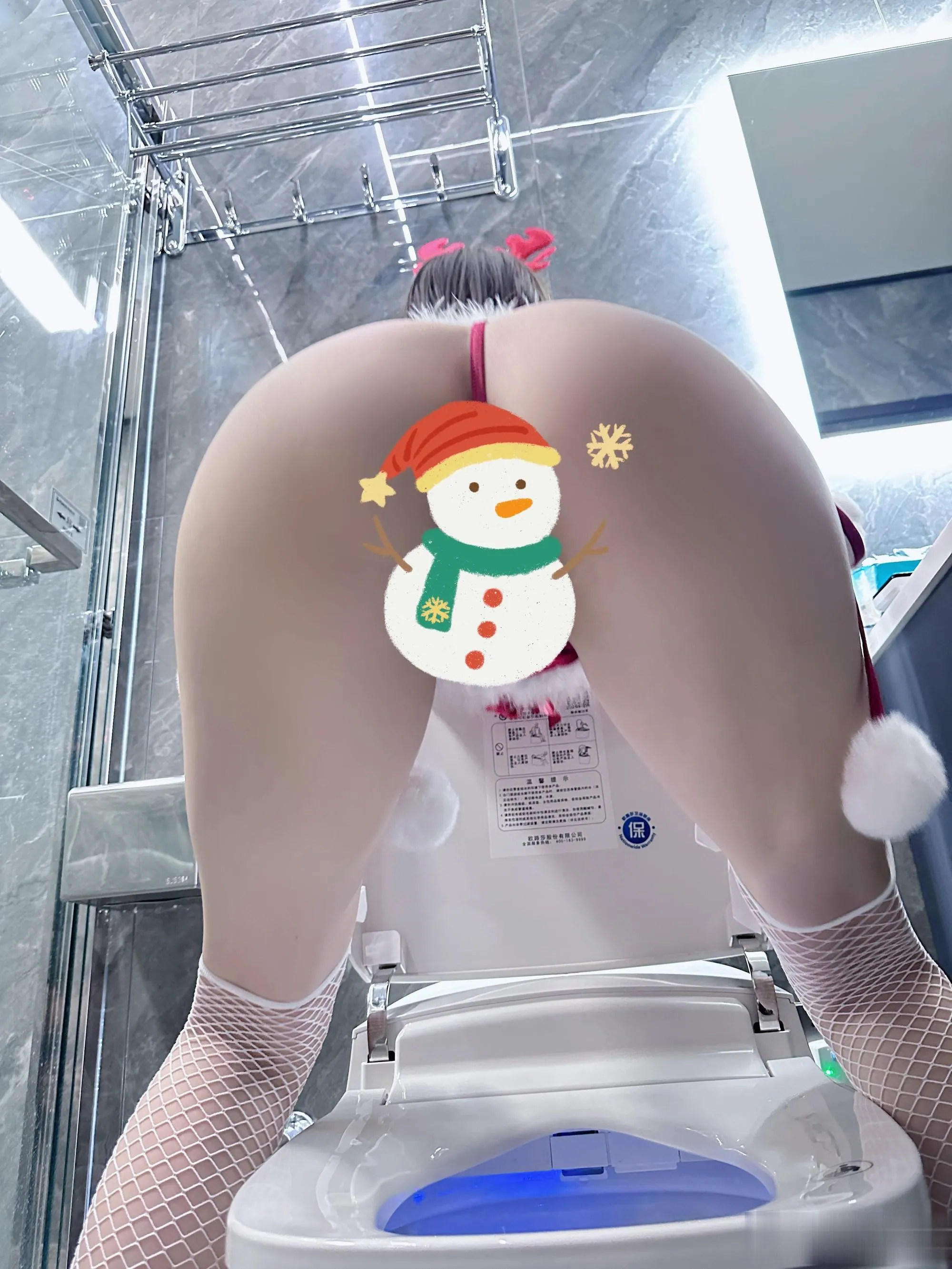NO.012 可可西yyy – 微密圈系列 圣诞小麋鹿 [13P]插图8